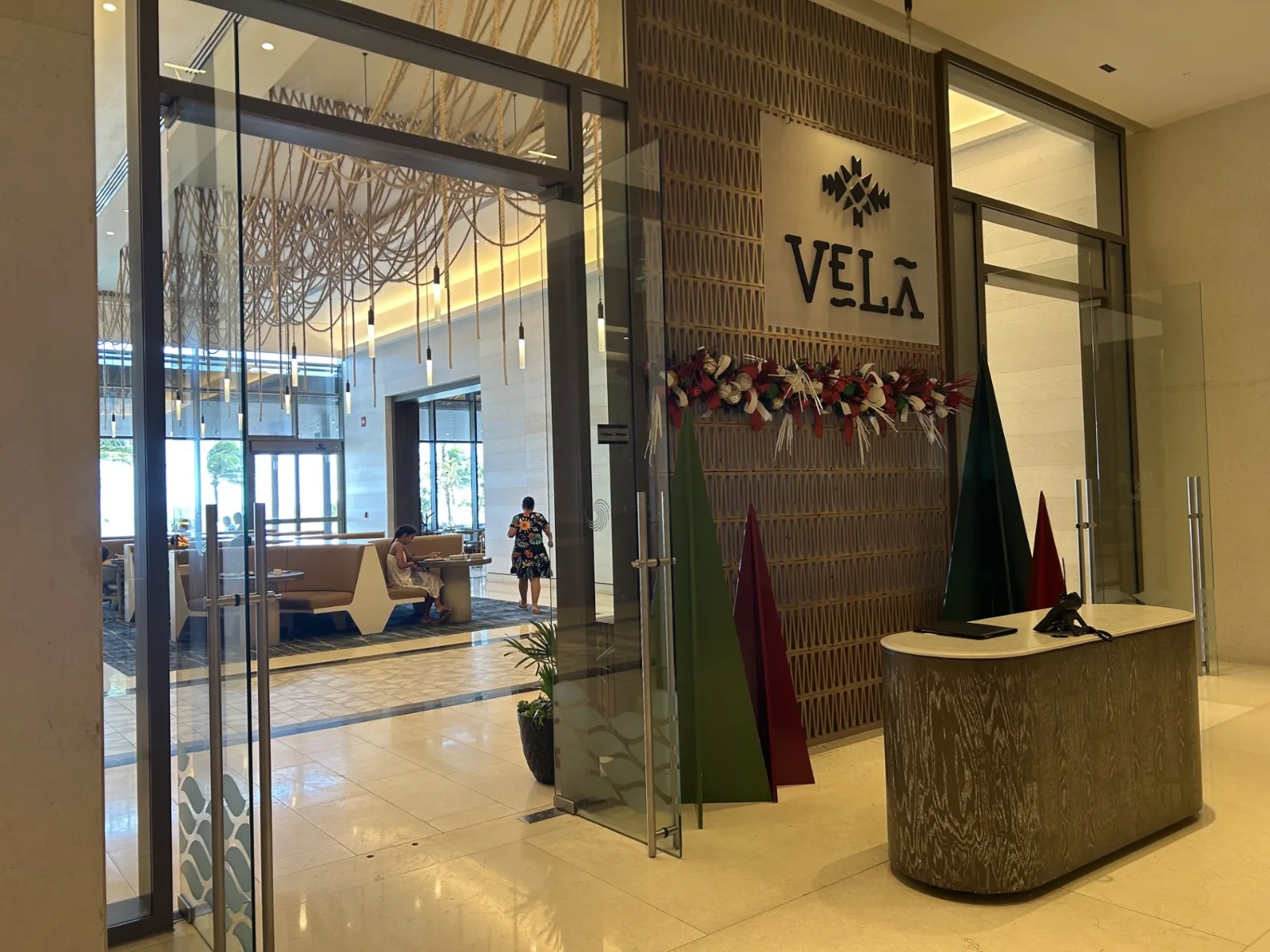 Vela buffet at Hilton Cancun