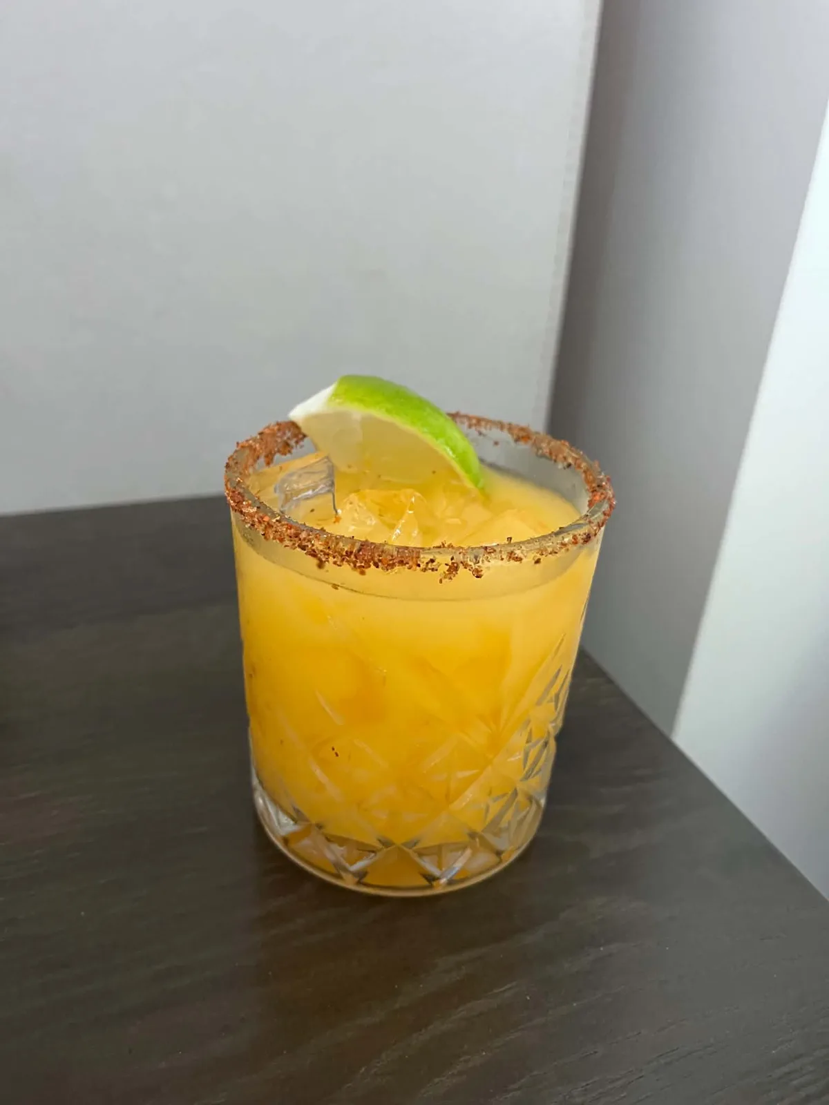 Mango margarita at the Hilton Cancun