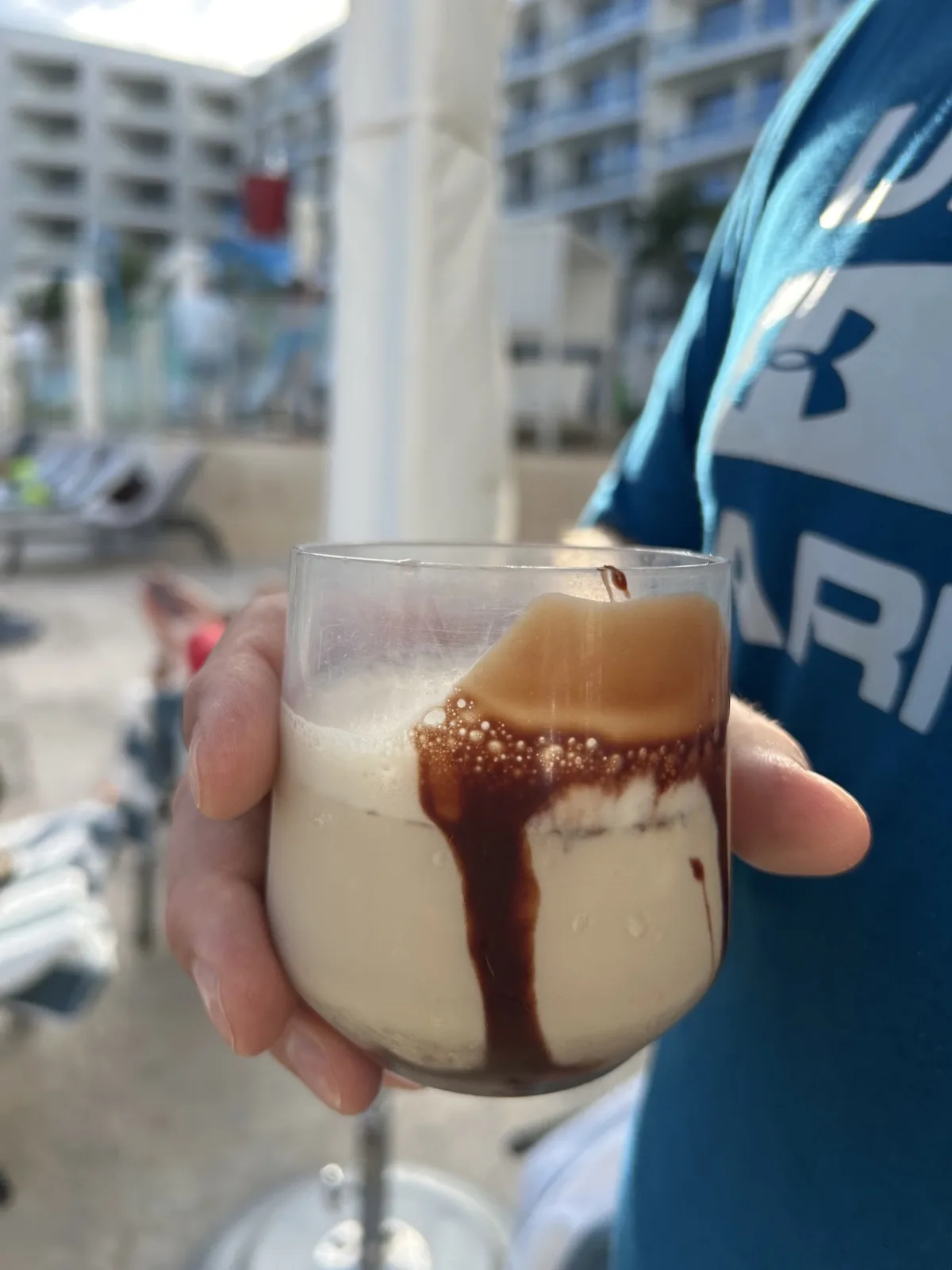 Chocolate Martini at the Hilton Cancun